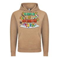 Vintage Coffee Normal is overrated Vintage Hoodie - FaDigitalArtStudio