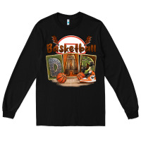 Black basketball dad Long Sleeve Tee - FaDigitalArtStudio