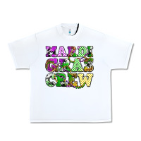 White mardi gras crew olivia Urban Heavy Tee - OliviaCreatesArt