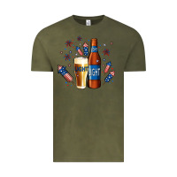 Vintage Olive Just Here For The Light Vintage Tee - Jasminsmagicworld