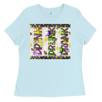 Baby Blue drink drunk drank tumbler 3 Ladies Tee - CowGirlArtShop