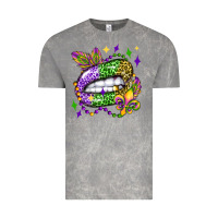 Cloud Rock mardi gras lip olivia Vintage Tee - OliviaCreatesArt
