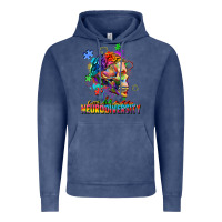 Vintage Denim Embrace neurodiversity Vintage Hoodie - FaDigitalArtStudio