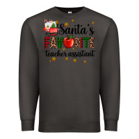Smoke santa's favorite teacher assistant Premium Sweatshirt - AdoDesignShop