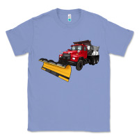 Colony Blue snow plow Classic Tee - Artiststas