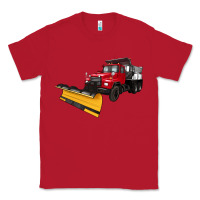 Red snow plow Classic Tee - Artiststas