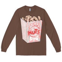 Chestnut Peanuts Long Sleeve Tee - FaDigitalArtStudio