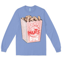 Colony Blue Peanuts Long Sleeve Tee - FaDigitalArtStudio