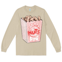 Mushroom Peanuts Long Sleeve Tee - FaDigitalArtStudio