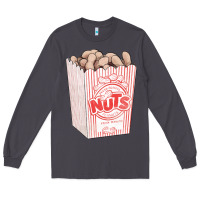 Smoke Peanuts Long Sleeve Tee - FaDigitalArtStudio