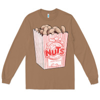 Toasted Coconut Peanuts Long Sleeve Tee - FaDigitalArtStudio