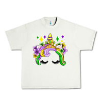Pistachio unicorn mardi gras olivia Urban Heavy Tee - OliviaCreatesArt