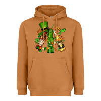 Meerkat st patrick's beers flags and hat Heavyweight Hoodie - AdoDesignShop