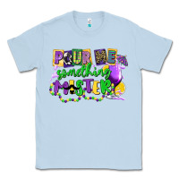 Dusty Blue pour me something mister Classic Tee - CowGirlArtShop