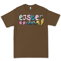 Cacao Easter vibes Easter Day Premium Tee - HowdyJamesFarm