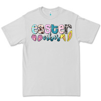 Dove Grey Easter vibes Easter Day Premium Tee - HowdyJamesFarm