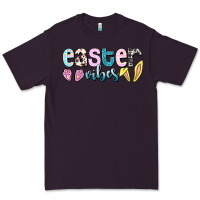 Plum Easter vibes Easter Day Premium Tee - HowdyJamesFarm