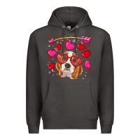 Valentines Day  Beagle Premium Hoodie | Teevron