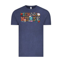 Vintage Denim school nurse Vintage Tee - OliviaCreatesArt