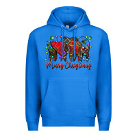 True Royal merry Christmas teeth Premium Hoodie - CowhideDigitalArt