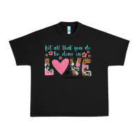Black let all that you do be done in love Urban Heavy Tee - OliviaCreatesArt