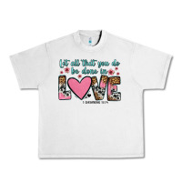 Lunar Rock let all that you do be done in love Urban Heavy Tee - OliviaCreatesArt