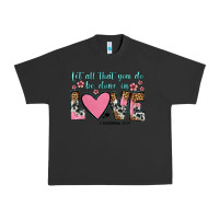 Pigment Black let all that you do be done in love Urban Heavy Tee - OliviaCreatesArt
