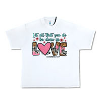 Let All That You Do Be Done In Love Urban Heavy Tee | Teevron