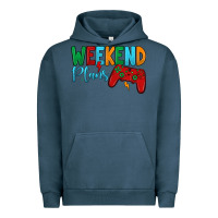 Pigment Midnight Navy weekend plans Urban Hoodie - JahusDesignShop