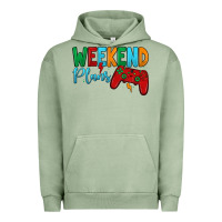Pigment Oil Green weekend plans Urban Hoodie - JahusDesignShop