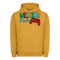 Pigment Peanut Butter weekend plans Urban Hoodie - JahusDesignShop