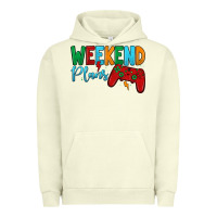 Pigment Pistachio weekend plans Urban Hoodie - JahusDesignShop