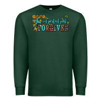Sports Green not perfect just forgıven Premium Sweatshirt - AdoDesignShop