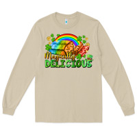 Mushroom magically delicious St. Patricks Day Long Sleeve Tee - FaDigitalArtStudio