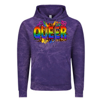 Cloud Purple queer Vintage Hoodie - FaDigitalArtStudio