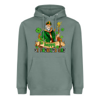 Sage happy st patricks day with st patricks Heavyweight Hoodie - AdoDesignShop