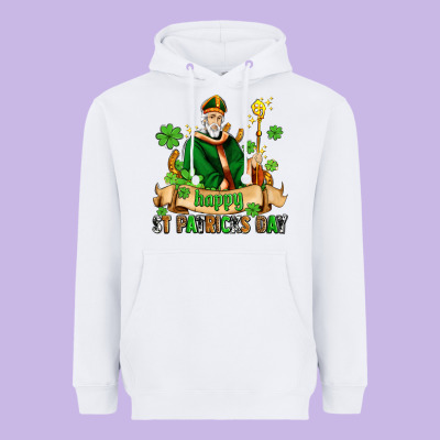 Happy St Patricks Day With St Patricks Heavyweight Hoodie Designed By Adodesignshop