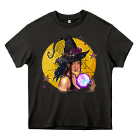 Asphalt Black Witch Heavy Core Tee - texasbilliewilder