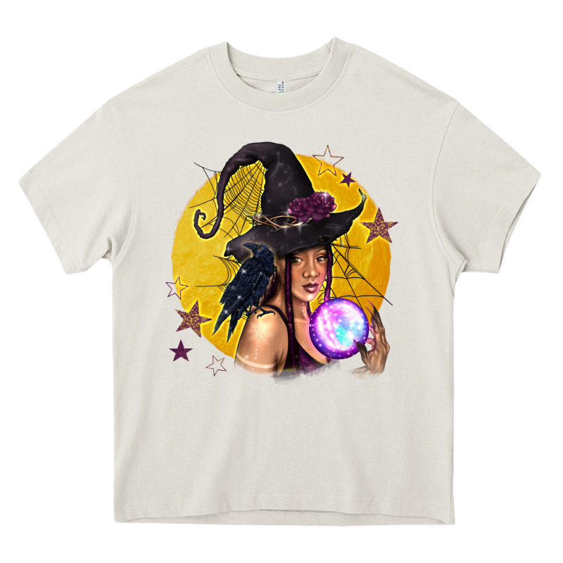 Black Witch Heavy Core Tee by texasbilliewilder | Teevron