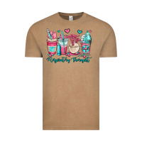 Vintage Coffee rt respiratory therapist coffee cups Vintage Tee - OliviaCreatesArt