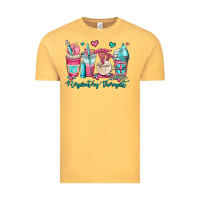 Vintage Mustard rt respiratory therapist coffee cups Vintage Tee - OliviaCreatesArt