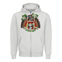 Ladybuy Gnomies Rainbow Zipper Hoodie | Teevron