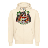 Sandshell ladybuy gnomies rainbow Zipper Hoodie - BarkalooDesign