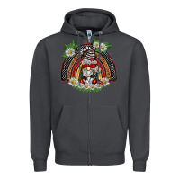 Smoke ladybuy gnomies rainbow Zipper Hoodie - BarkalooDesign