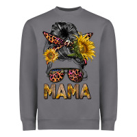 Storm mess bun mama sunflowers Heavyweight Sweatshirt - BarkalooDesign