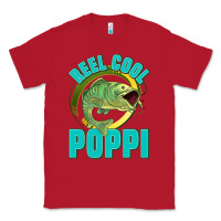 Red reel cool poppi Classic Tee - Jasminsmagicworld