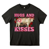 Asphalt hugs and kisses charolais bull Heavy Core Tee - RanaPortraitStore
