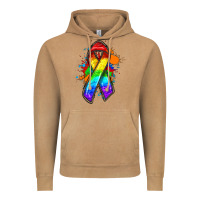 Vintage Camel Pride ribbon Vintage Hoodie - FaDigitalArtStudio