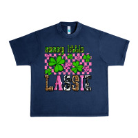 Navy St. Patrick's Day Sassy little lassie Urban Heavy Tee - OliviaCreatesArt
