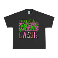 Pigment Black St. Patrick's Day Sassy little lassie Urban Heavy Tee - OliviaCreatesArt
